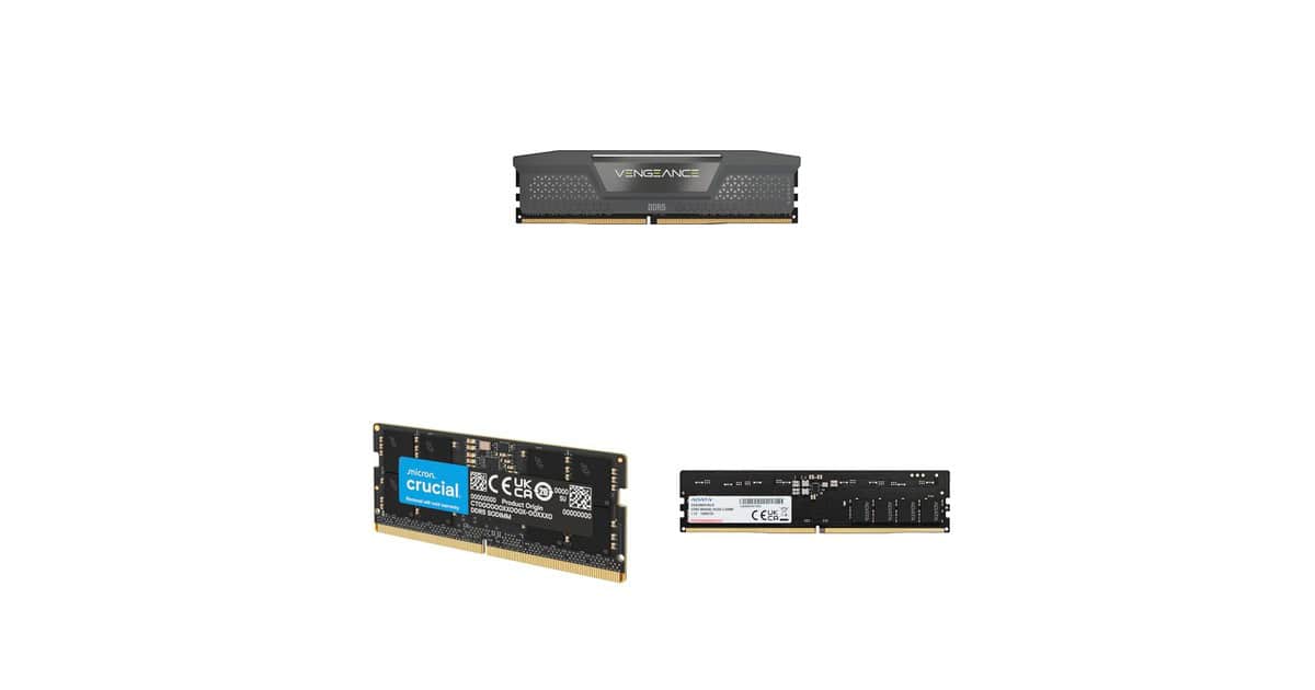 Sua memória está pedindo um upgrade? Confira opções DDR5 em promoção na Amazon