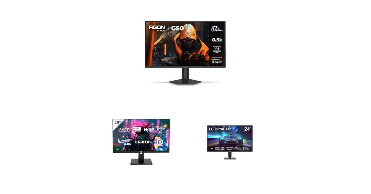Hora de turbinar seu setup: monitores gamer em promoção na Amazon