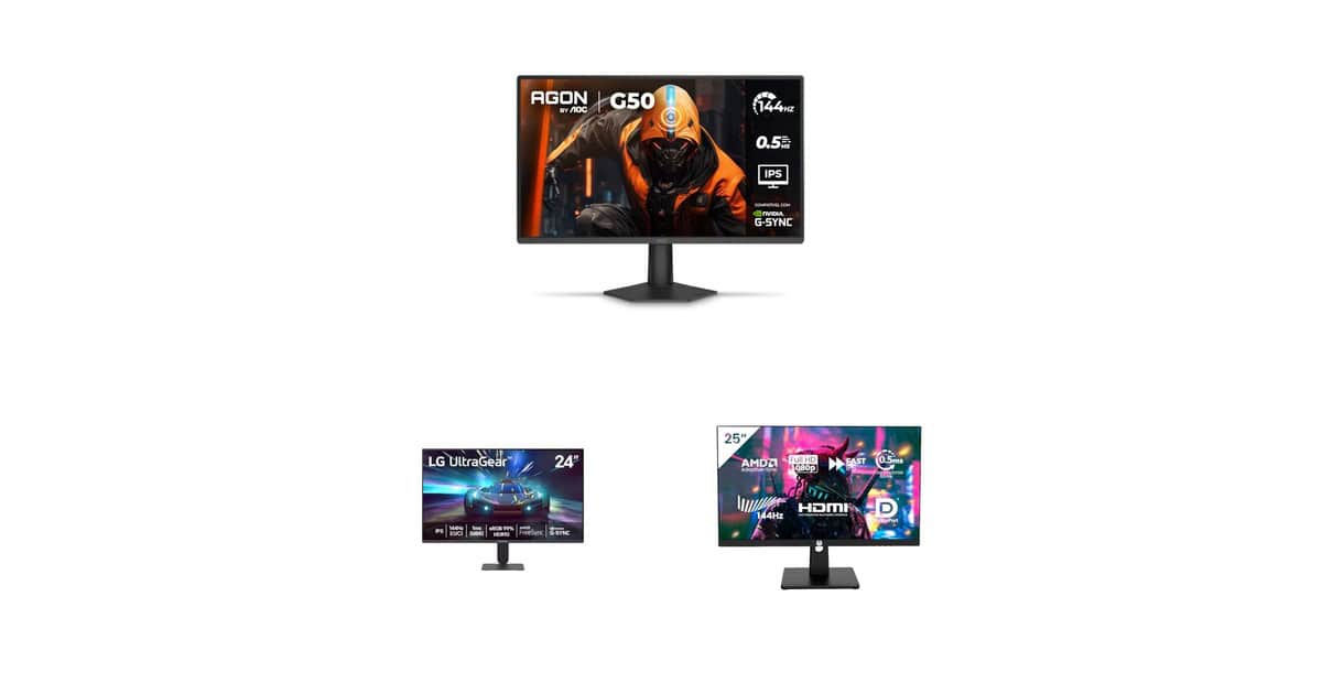Quer jogar com mais fluidez? Veja uma seleção de monitores gamer em promoção