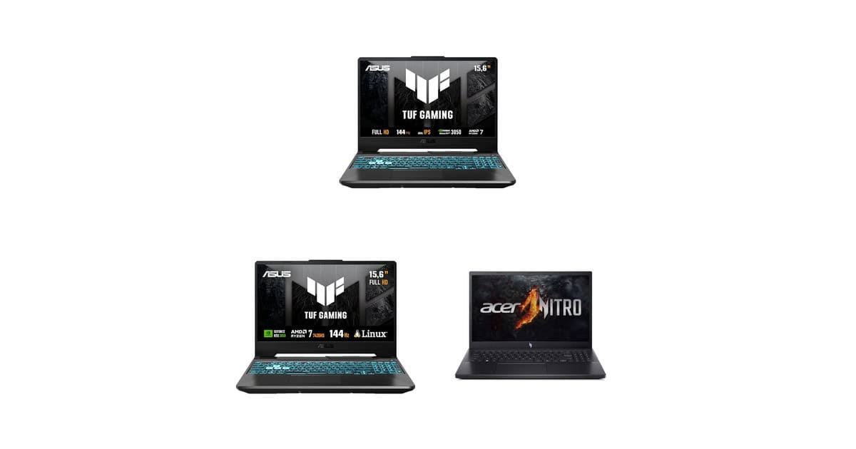 Quer jogar pesado? Confira uma seleção de notebooks gamer em promoção na Amazon