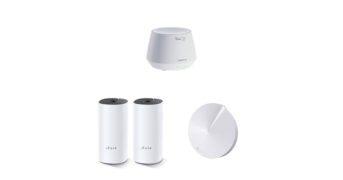 Sinal fraco? Veja uma seleção de roteadores Wi-Fi Mesh em promoção na Amazon