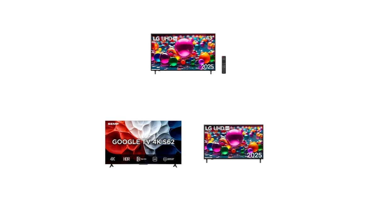 Hora de renovar a sala: Smart TVs 4K em promoção na Amazon