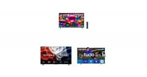 Hora de renovar a sala: Smart TVs 4K em promoção na Amazon