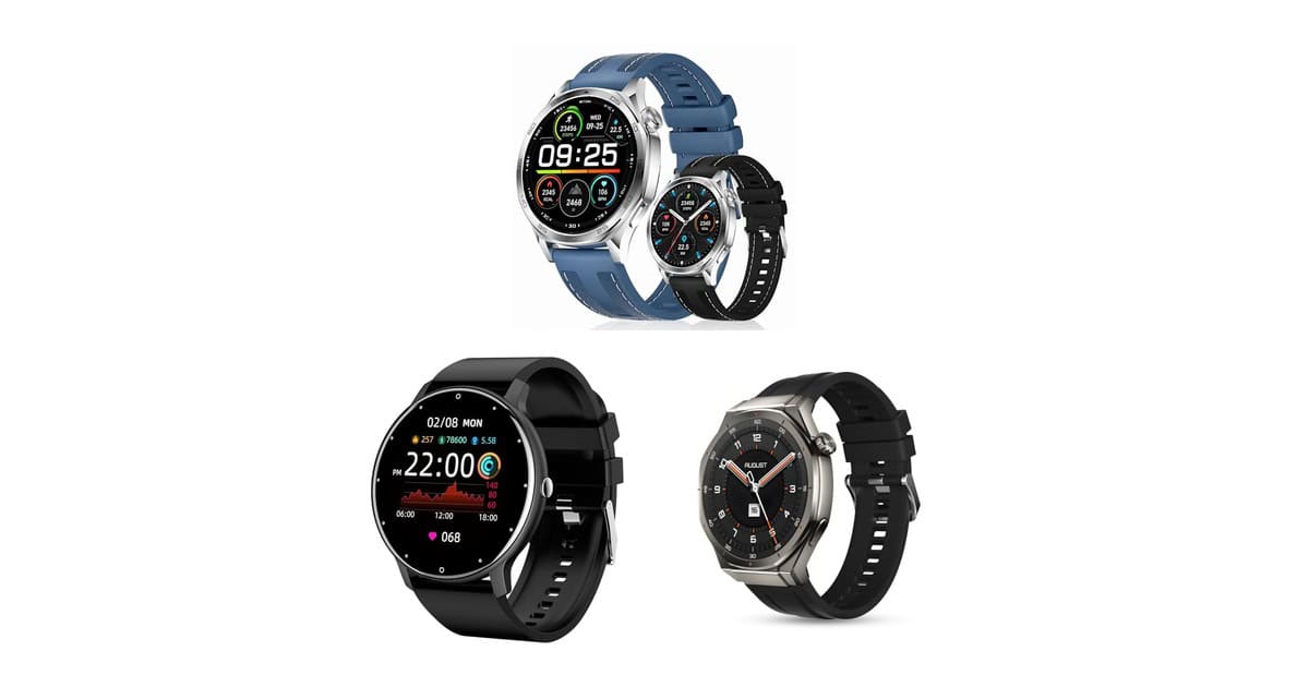 Smartwatches com IA, AMOLED e muito mais: veja uma seleção em promoção na Amazon