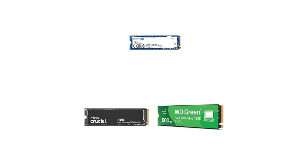 Quer mais velocidade no PC? Confira uma seleção de SSDs em promoção na Amazon