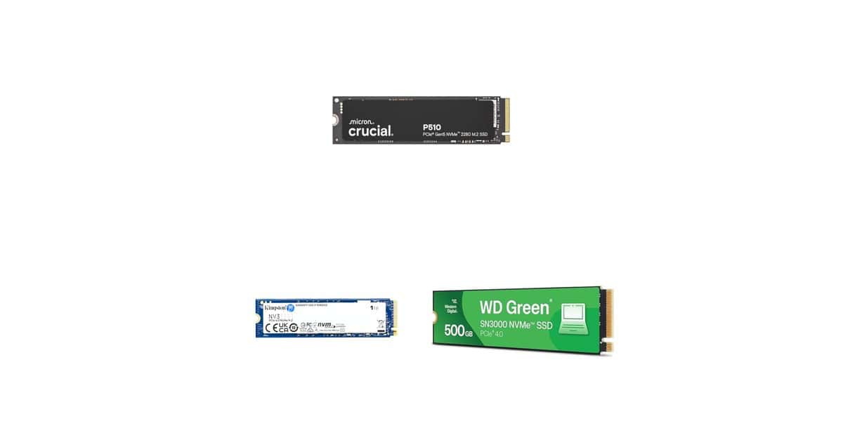 Velocidade máxima no armazenamento: SSDs NVMe em promoção na Amazon