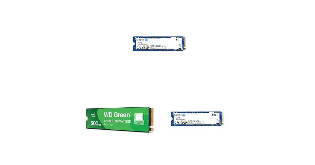 Upgrade no armazenamento: uma seleção de SSDs NVMe Gen4 em promoção na Amazon