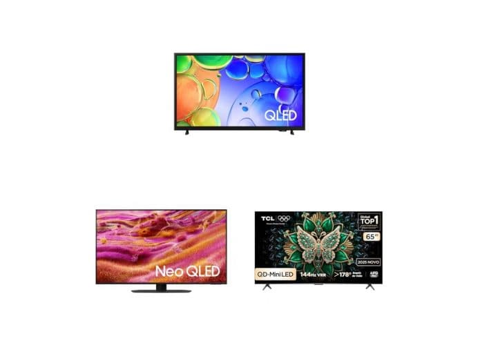 Ofertas TVs OLED e QLED