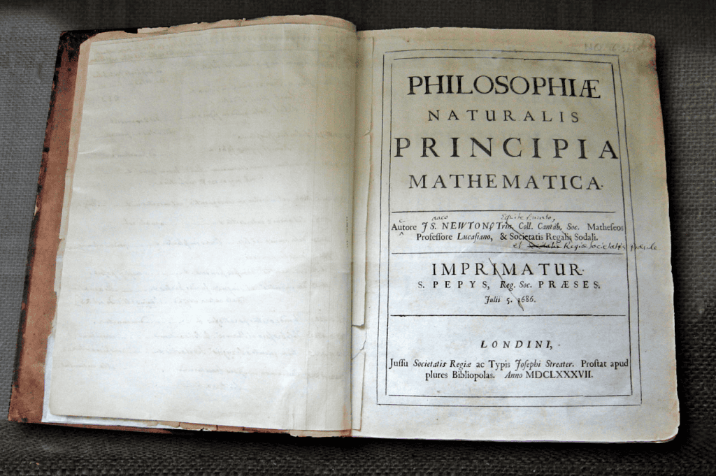 Cópia de Philosophiæ Naturalis Principia Mathematica