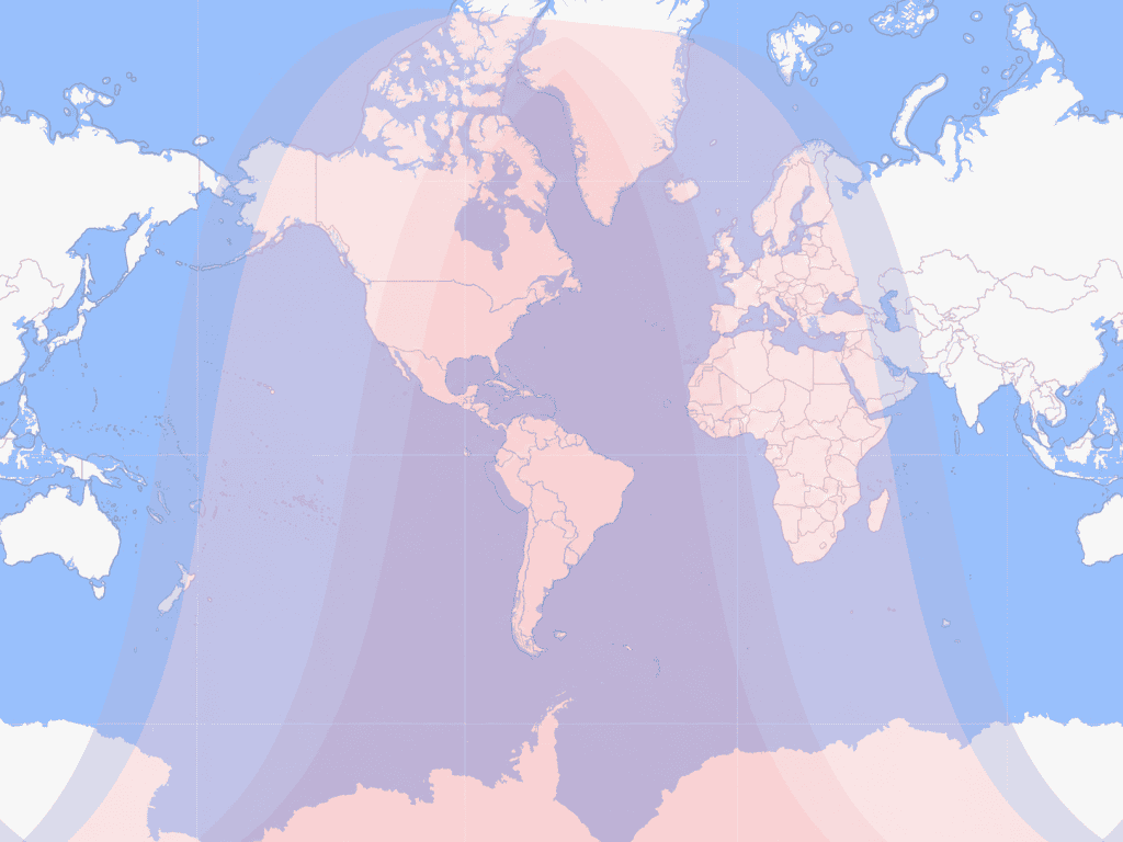 mapa eclipse lunar parcial