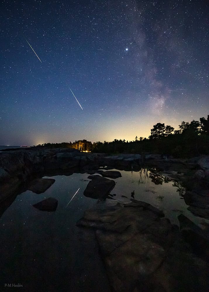 perseidas suécia