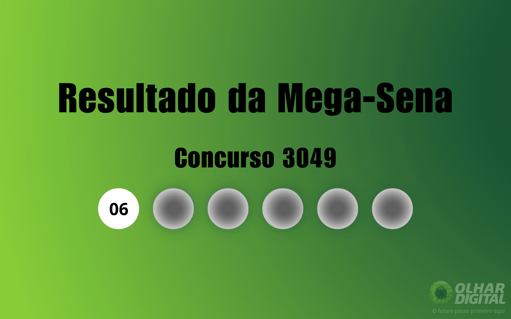 Imagem ilustrativa sobre Mega-Sena hoje, concurso 3049: Confira o resultado sorteado nesta terça-feira (25)