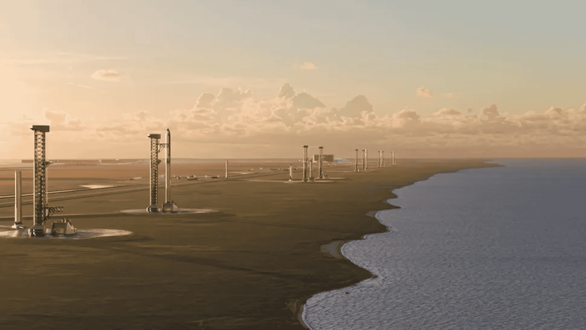 SpaceX vai investir R$ 514 bilhões em nova base para Starship