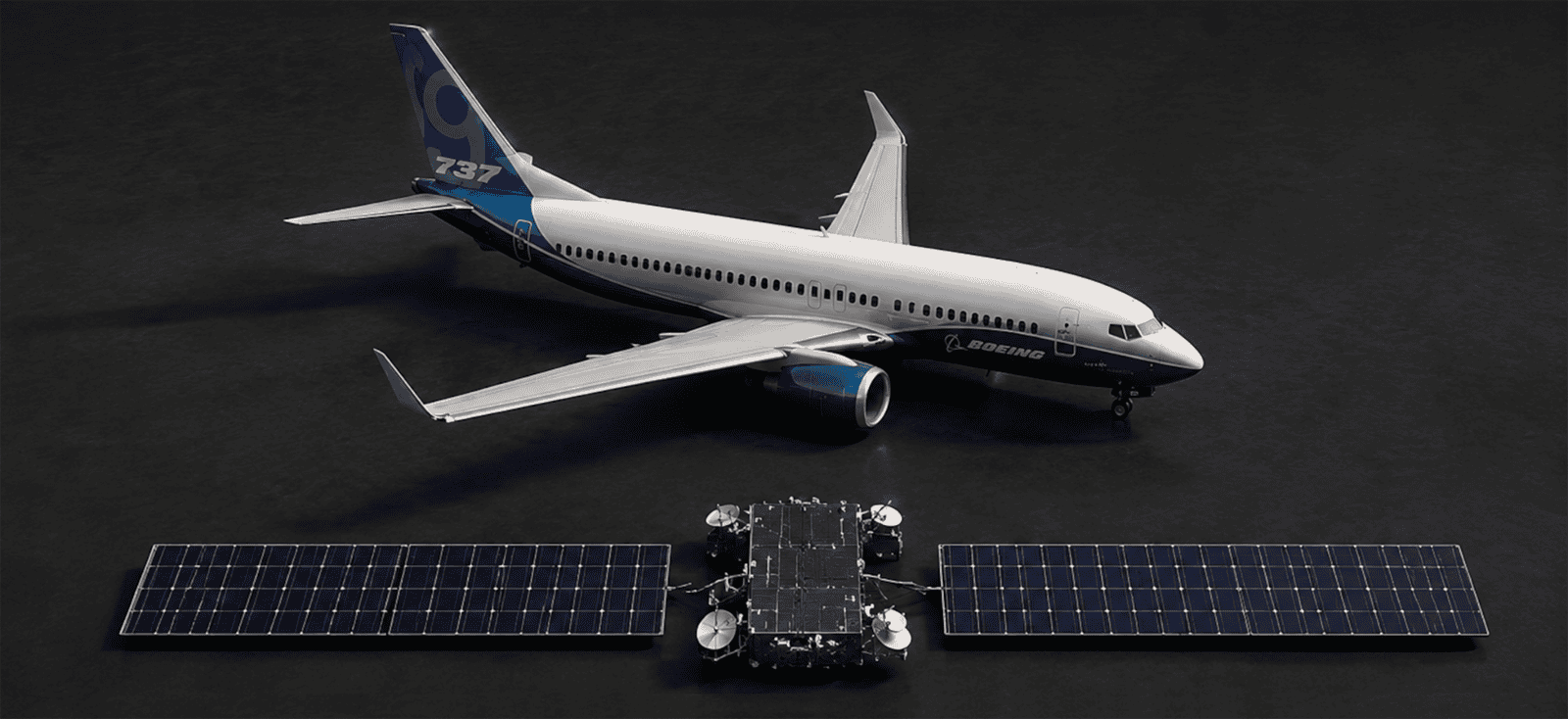 Novos satélites Starlink são enormes
