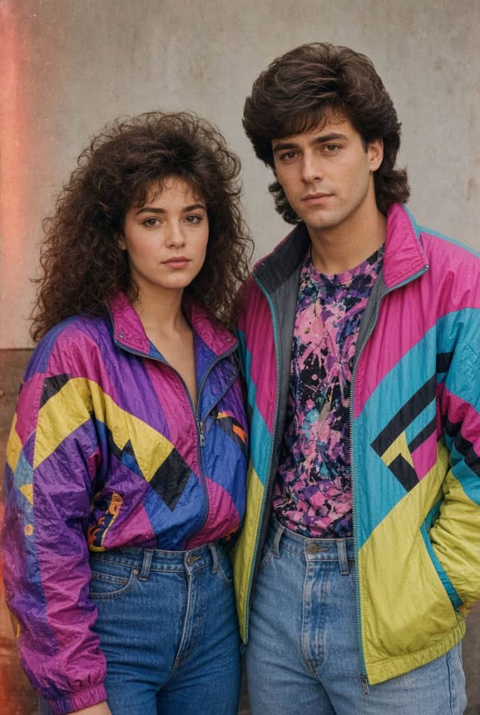 Casal dos anos 1980