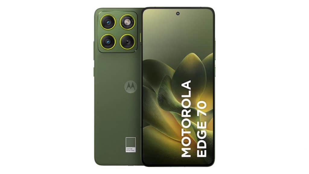 Smartphone Motorola Edge 70 5G – Imagem: Divulgação