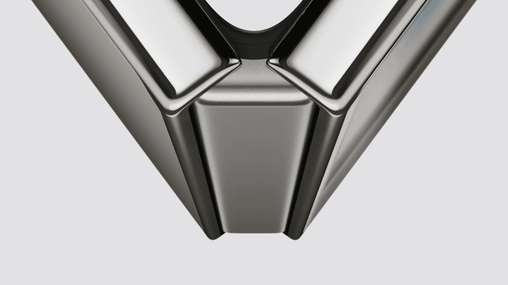 Close na dobra da tela do iPhone Duo