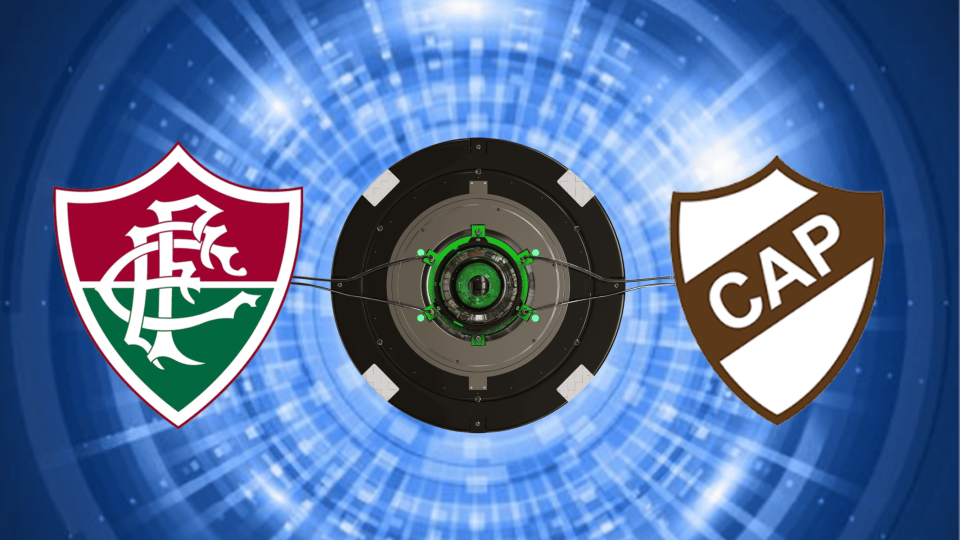Escudos de Fluminense e Platense