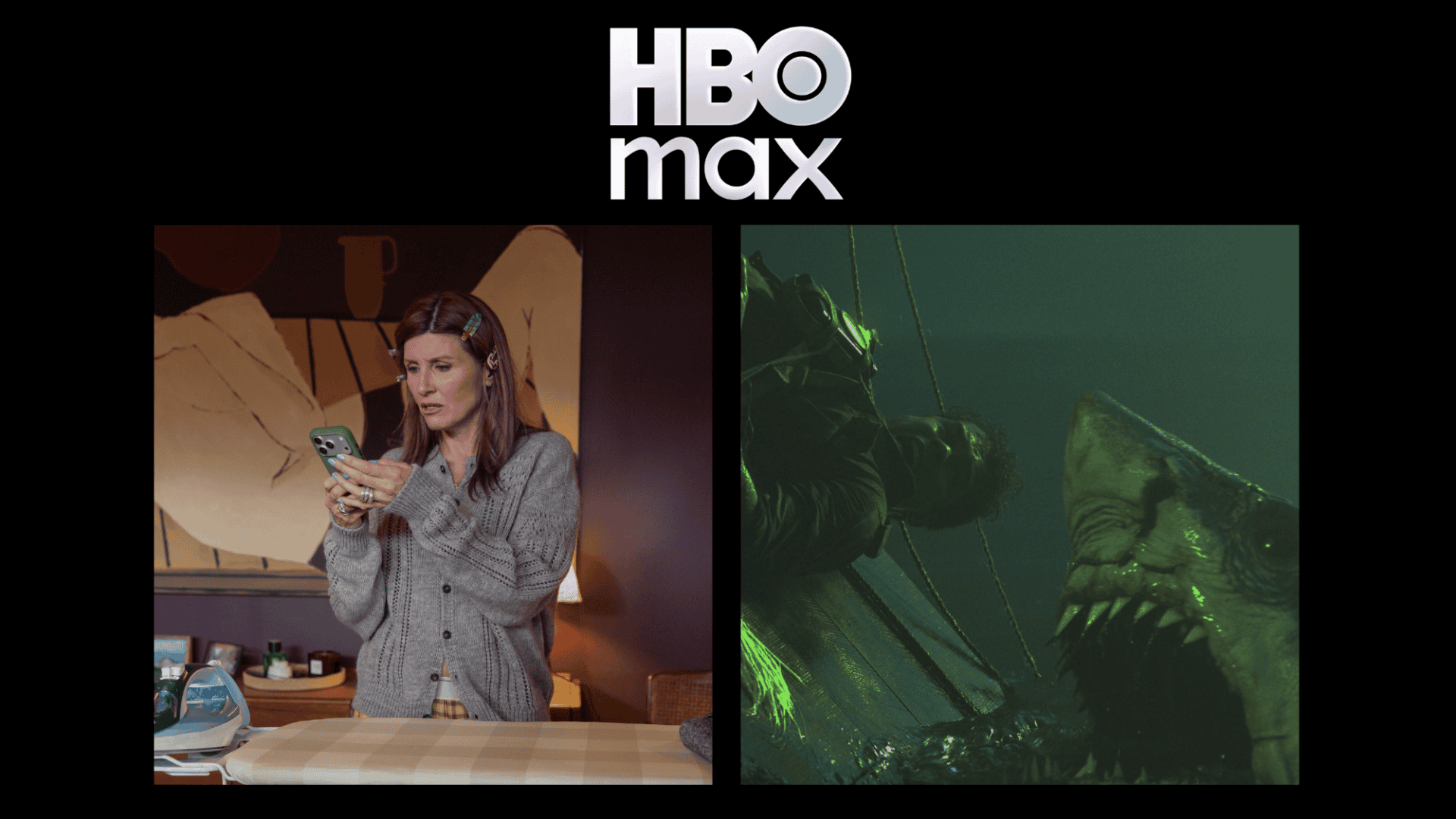 Cenas de Youth e Tubarão de Guerra, produções da HBO Max