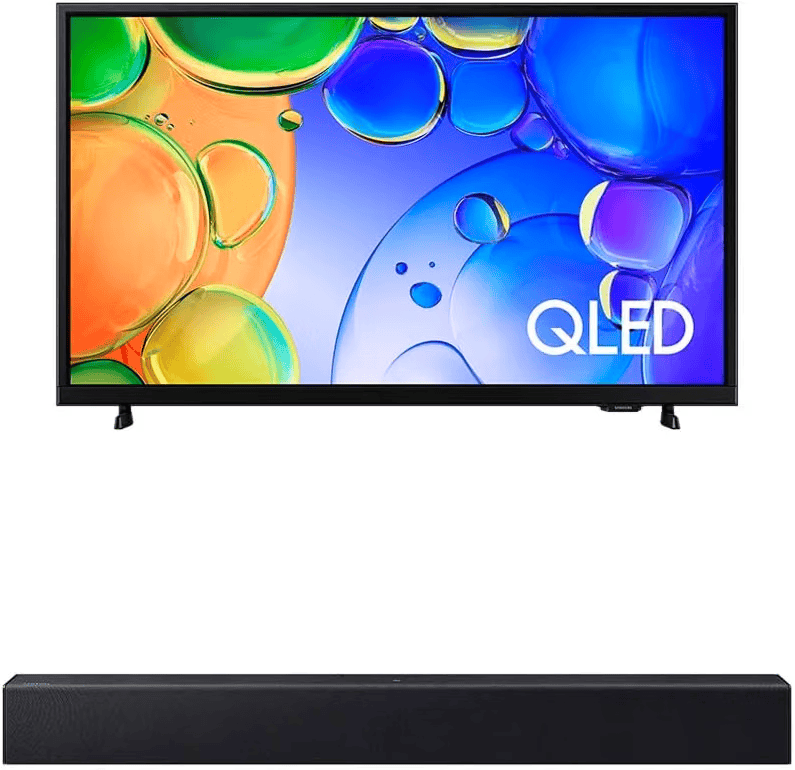 Combo Samsung Smart TV QLED 43
