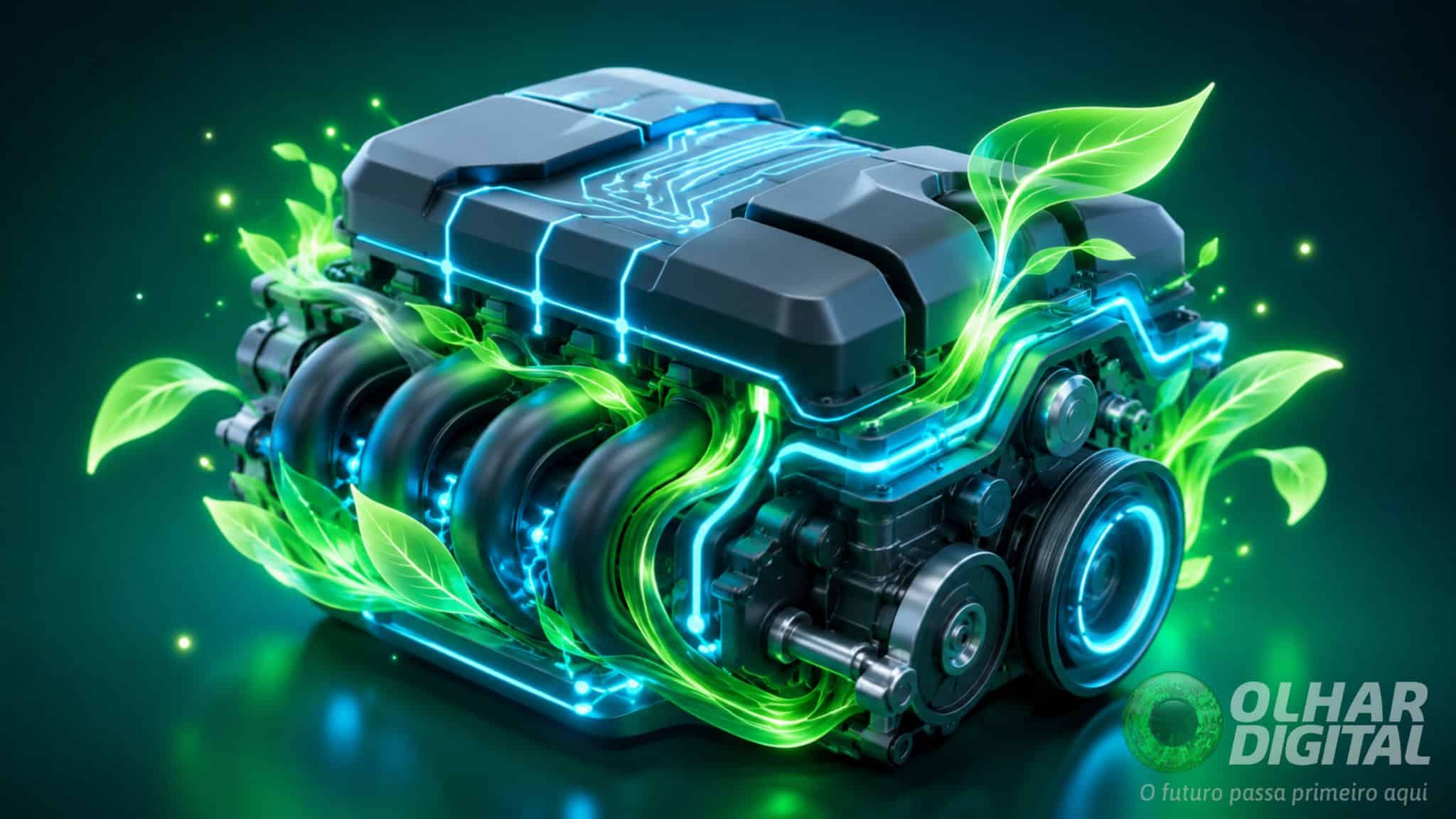 Ilustração de motor Flex