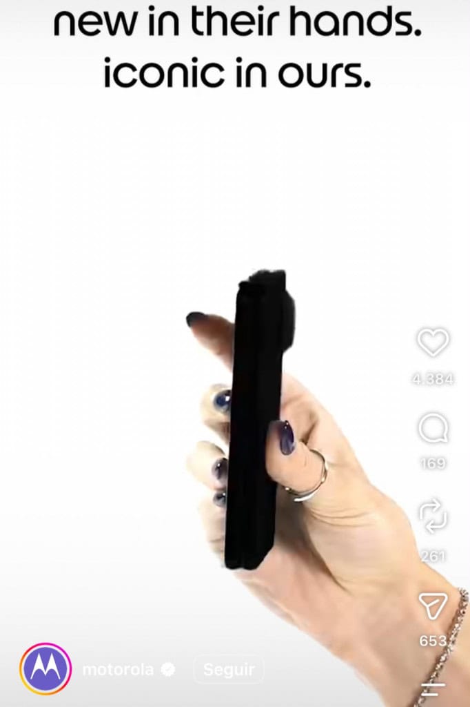 Motorola prepara novidade, segundo postagem da empresa nas redes sociais. – Imagem: reprodução/Motorola