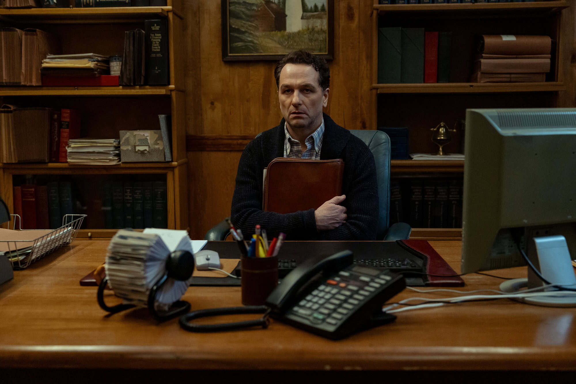 Matthew Rhys em “O Segredo de Widow