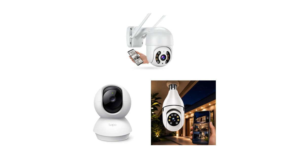 Proteja sua casa com estilo: câmeras de segurança em promoção na Amazon