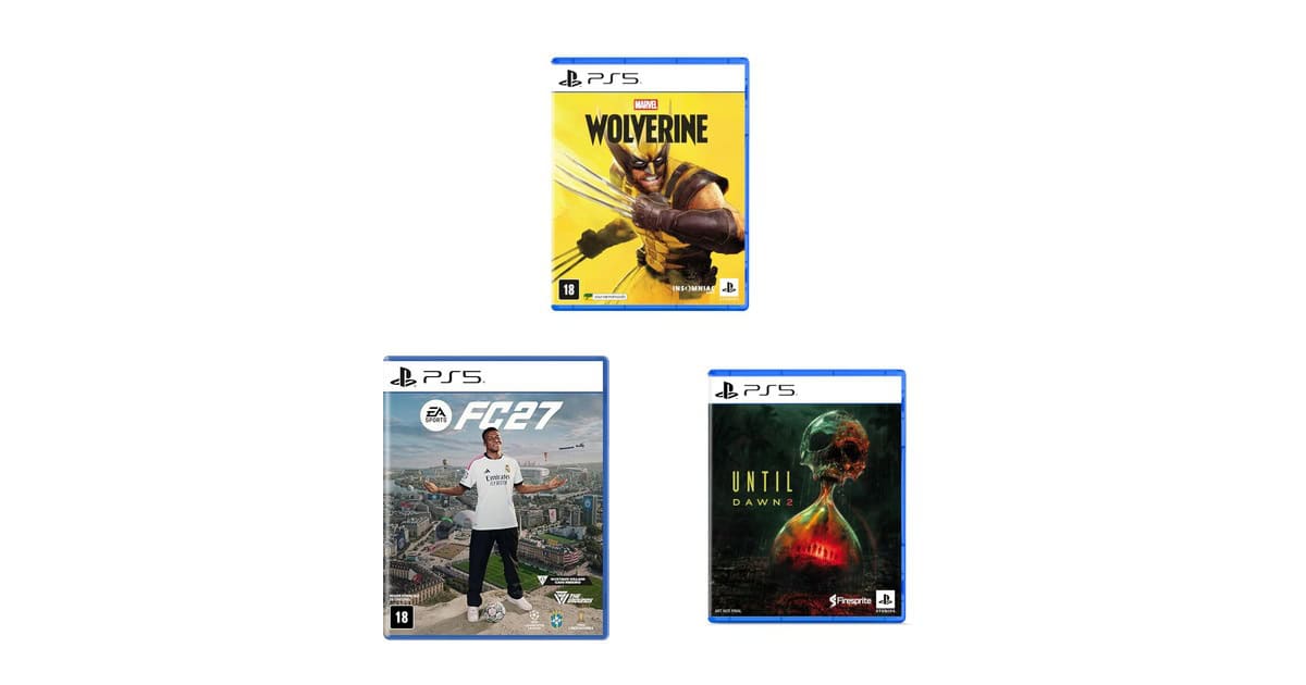 Wolverine, FC 27 e mais: os jogos de PS5 que estão em oferta agora