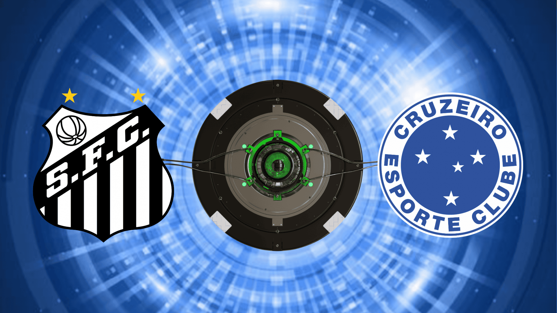 Escudos de Santos e Cruzeiro