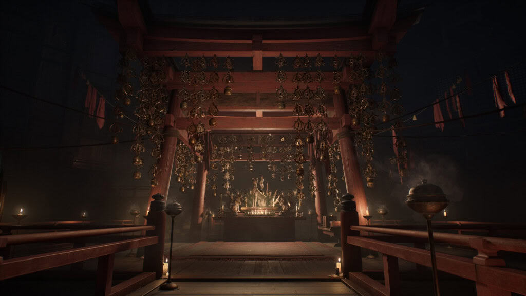 templo budista no silent hill f
