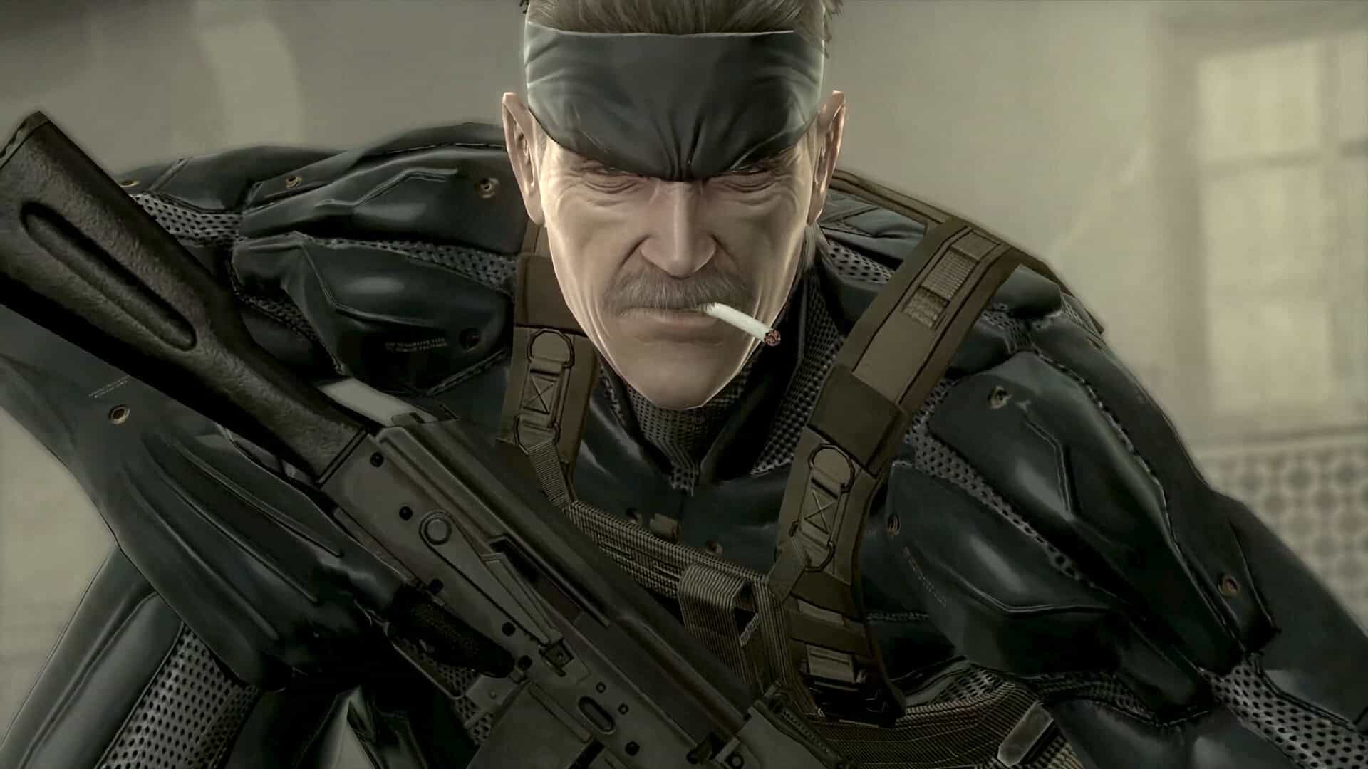 MGS 4 cutscene