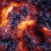 Uma das imagens que mostram o Universo há bilhões de anos