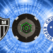 Escudos de Atlético Mineiro e Cruzeiro