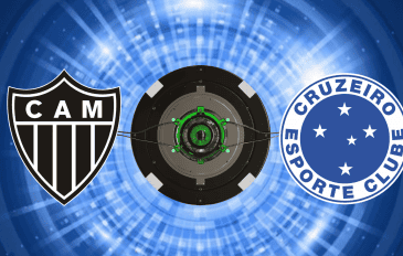 Escudos de Atlético Mineiro e Cruzeiro