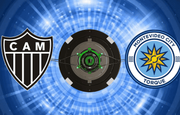 Escudos de Atlético Mineiro e Montevideo City Torque