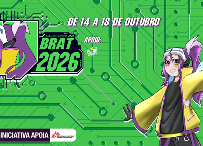 BRAT 2026: maratona de speedrun com 24h de programação ao vivo ajuda Médicos Sem Fronteiras