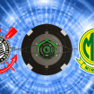 Escudos de Corinthians e Mirassol