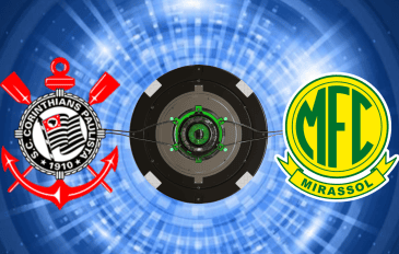 Escudos de Corinthians e Mirassol