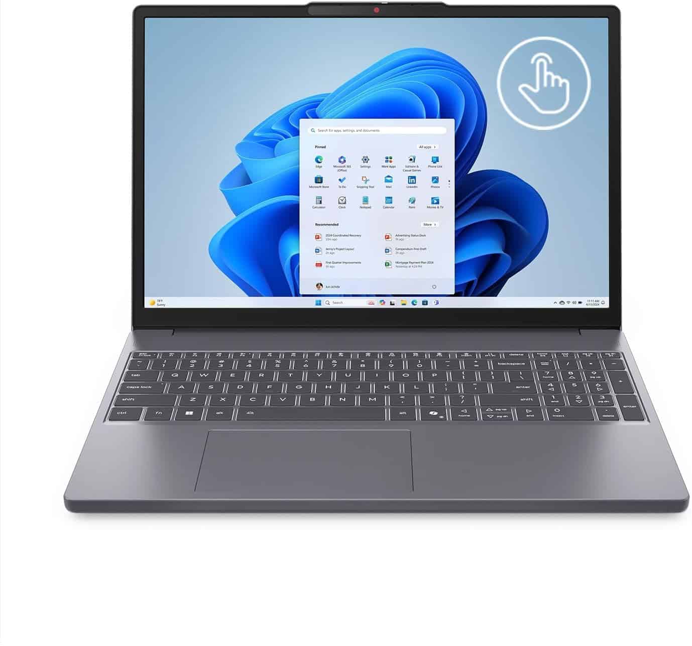 Notebook Lenovo IdeaPad Slim 3 Touch 15.3