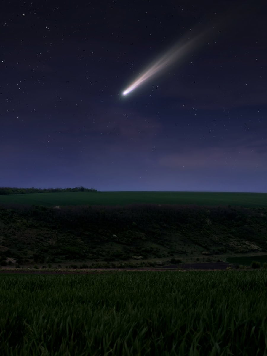 Estudo questiona papel dos cometas na origem da vida na Terra