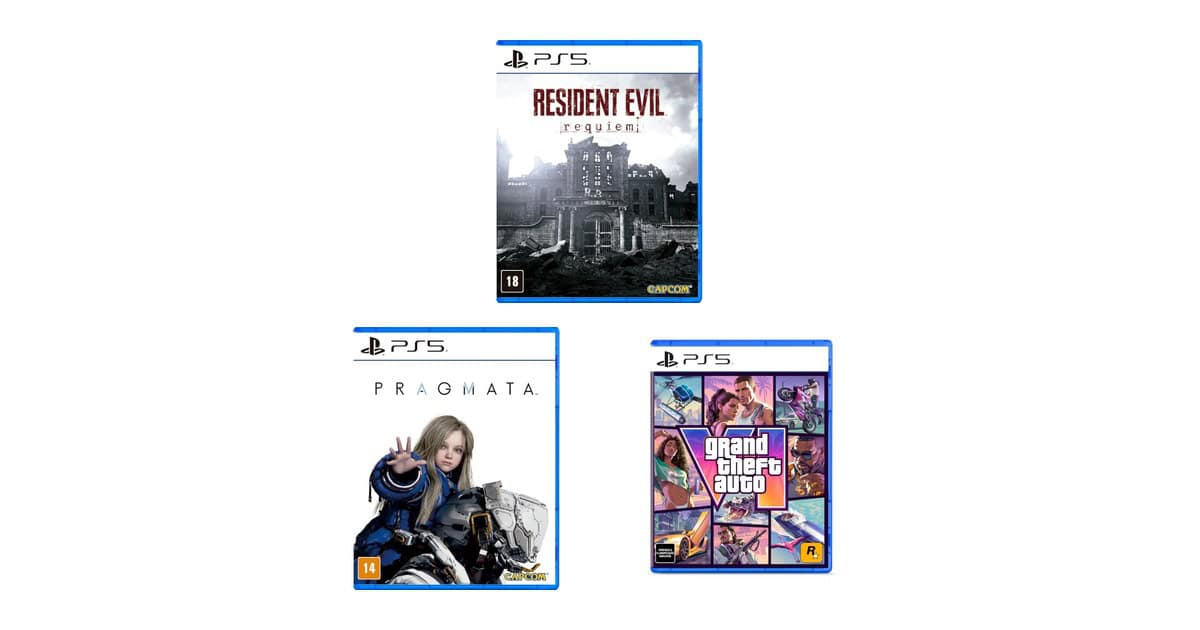 Jogos de PS5: GTA VI, Resident Evil Requiem e outros destaques