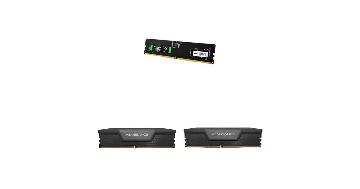 Turbine seu PC: selecionamos as melhores memórias RAM DDR5 em promoção na Amazon