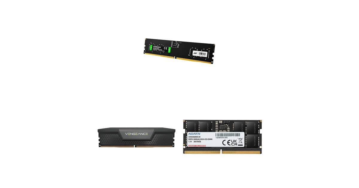 Mais velocidade para o seu PC: selecionamos ótimas memórias RAM DDR5 em promoção