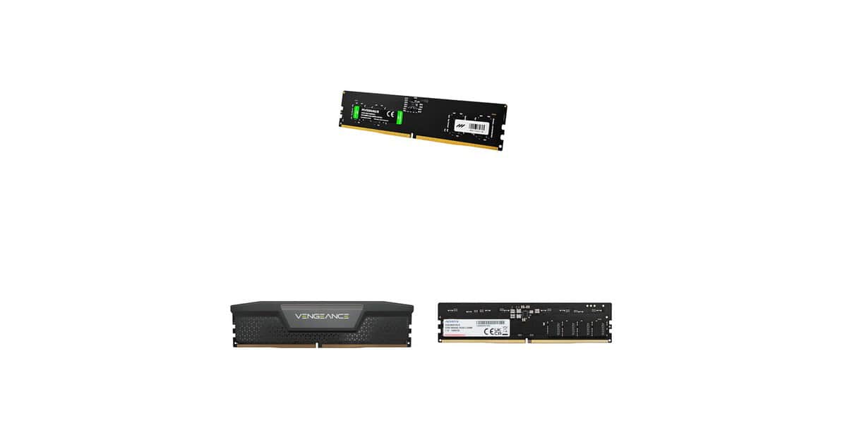 Upgrade na memória do seu PC: selecionamos as melhores opções de RAM DDR5 em promoção