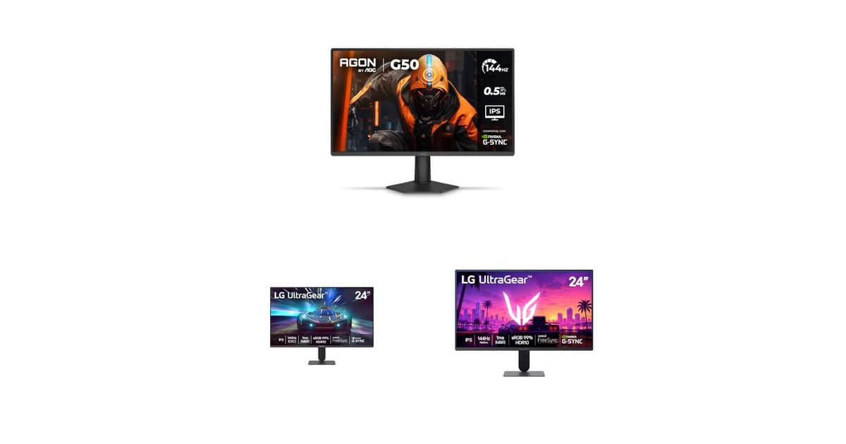 Quer renovar o setup? Confira uma seleção de monitores gamer em promoção na Amazon