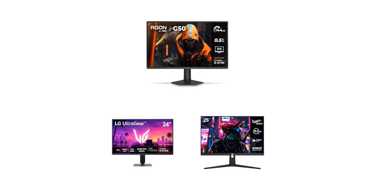 Quer jogar com mais fluidez? Veja uma seleção de monitores gamer em promoção na Amazon