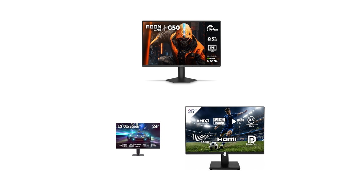 Região: Quer jogar com mais fluidez? Veja uma seleção de monitores gamer em promoção na Amazon
