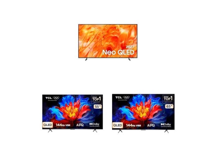 Imagem digna de cinema em casa: seleção de TVs QLED 4K em promoção na Amazon