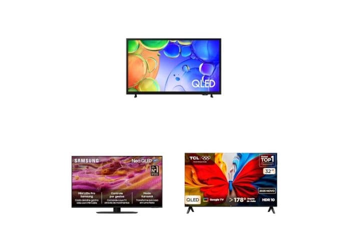 Hora de renovar a sala: as melhores TVs QLED em promoção na Amazon
